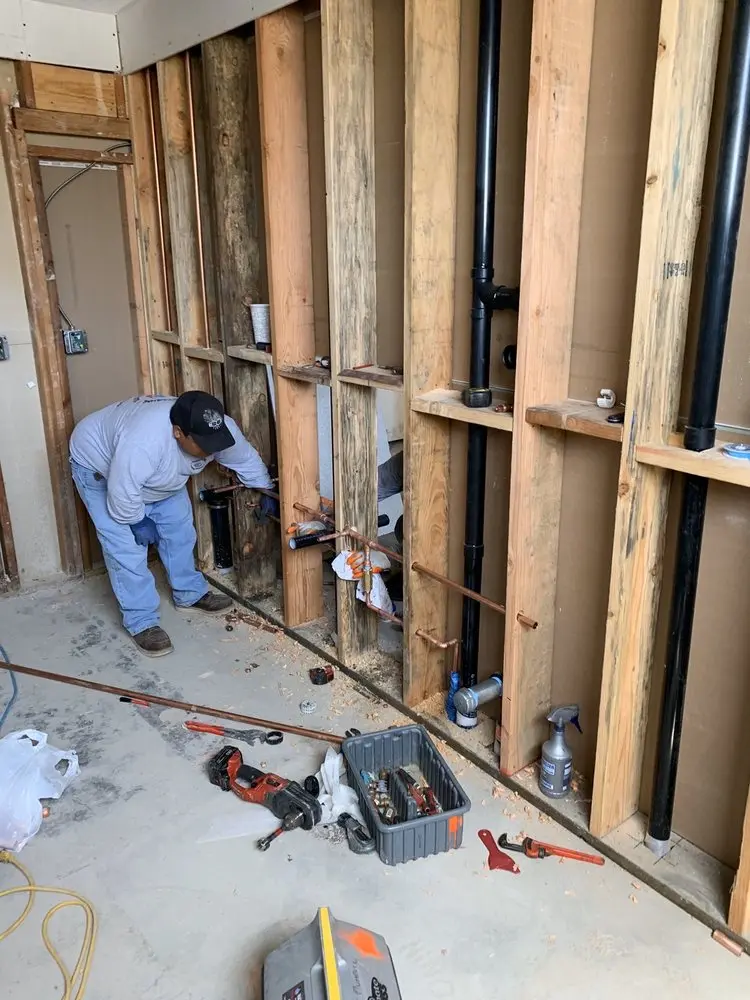 Commercial rough-in plumbing for Gas Line Repair in Random Woods